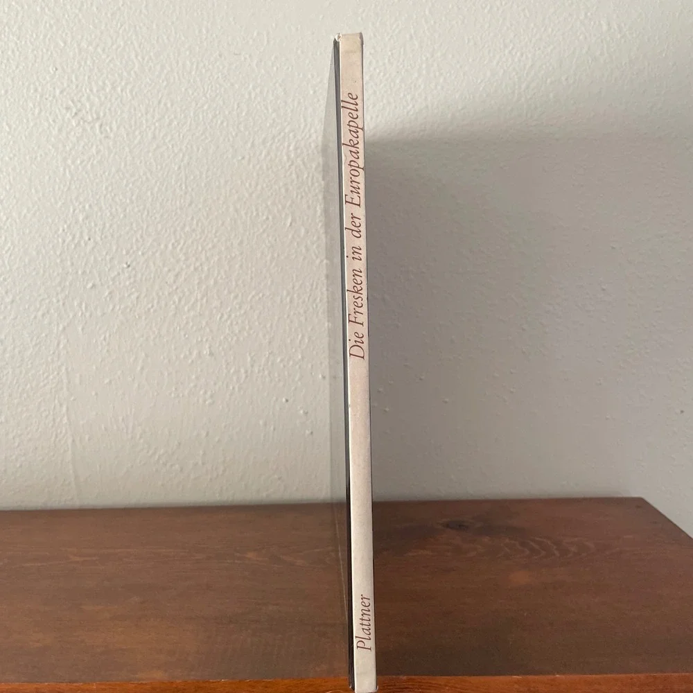 Die Fresken der Europakapelle Hardcover Book Art Karl‎ Plattner